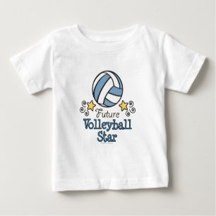 Zukünftiges Volleyball-Stern-Baby-T-Shirt Baby T-shirt