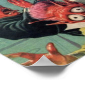 Zukünftiges Weltraumzeitalter — Miss Universe Poster (Ecke)