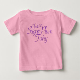 Zukünftiges Zuckerpflaumenfee-Nussknacker-T-Shirt Baby T-shirt