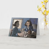 Zukunfts-Karte Karte (Gelbe Blume)