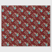 Zukunftsarchitektin Geschenkpapier (Flach)