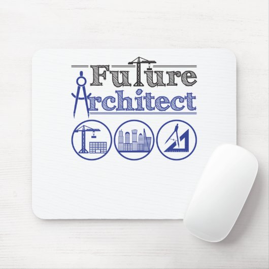 Zukunftsarchitektur Mousepad (Mit Mouse)