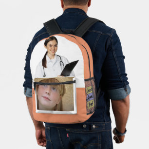 Zukunftsarzt-Traum Rucksack personalisierbar