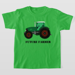 Zukunftsbauer Grüner Traktor T-Shirt