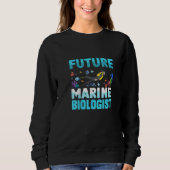 Zukunftsbiologe Sweatshirt (Vorderseite)