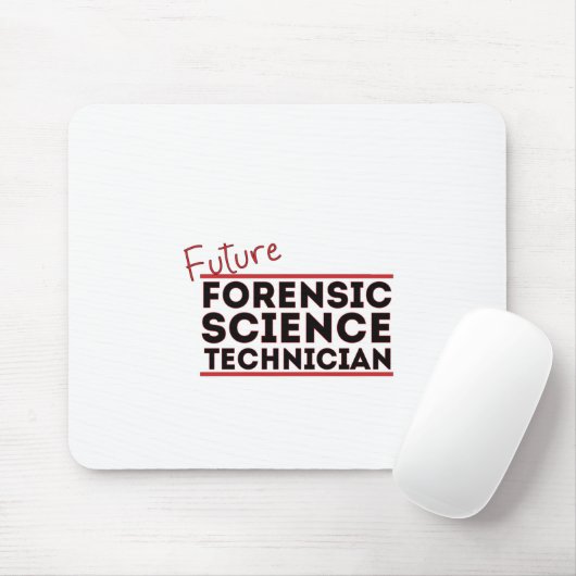 Zukunftsforensische Wissenschaftlerin Mousepad (Mit Mouse)
