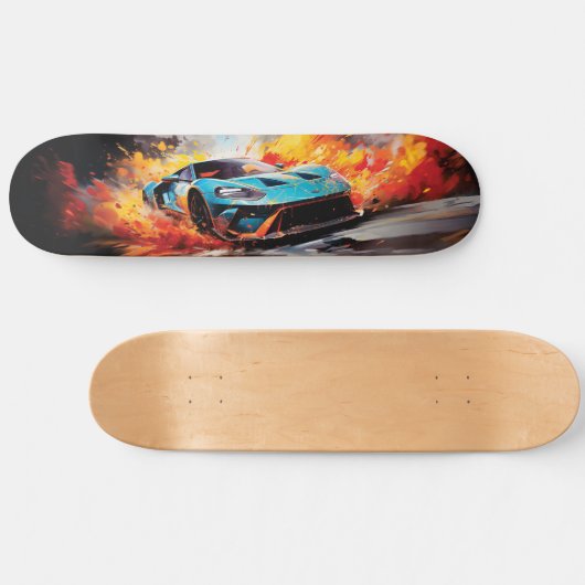 Zukunftsgeschwindigkeit Skateboard (Horizontal)