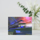 Zukunftskarte Postkarte (Stehend Vorderseite)