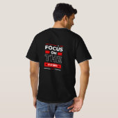 Zukunftsmodus T-Shirt (Schwarz voll)