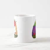 Zukunftsorientierte Pflanze Kaffeetasse (Mittel)