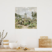 Zukunftsperspektiven: Zusammenarbeit Poster (Küche)