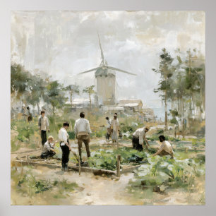 Zukunftsperspektiven: Zusammenarbeit Poster