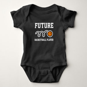 Zukunftsspieler Basketball Trikot Baby Bodysuit Strampler