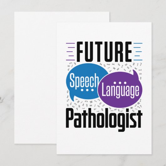 Zukunftssprachliche Pathologie SLP (Vorne/Hinten)