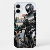 Zukunftstankstelle  iPhone hülle (Rückseite)