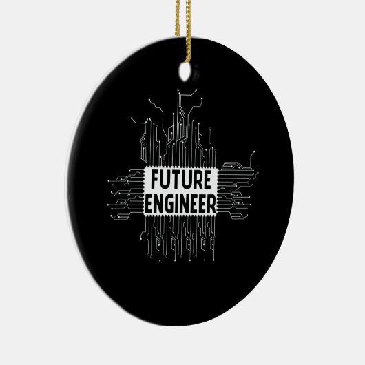 Zukunftstechnik für Elektrotechnik Keramik Ornament (Rechts)