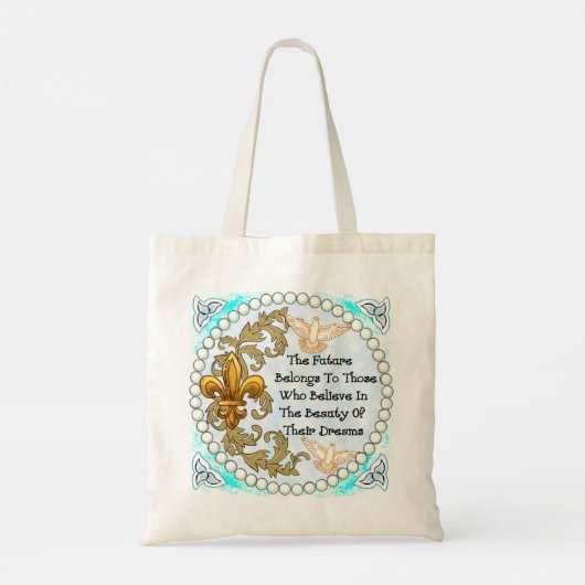 Zukunftstraum Tragetasche (Rückseite)