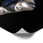 Zukunftswagenposter Poster (Ecke)