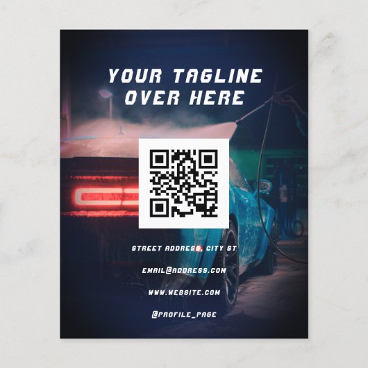 Zukunftsweisende Automotive Flyer (Hinten)