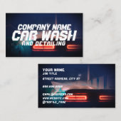 Zukunftsweisende Automotive  Visitenkarte (Vorne/Hinten)