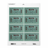 Zulassen ZWEI Save the Date TICKET (Vorne)