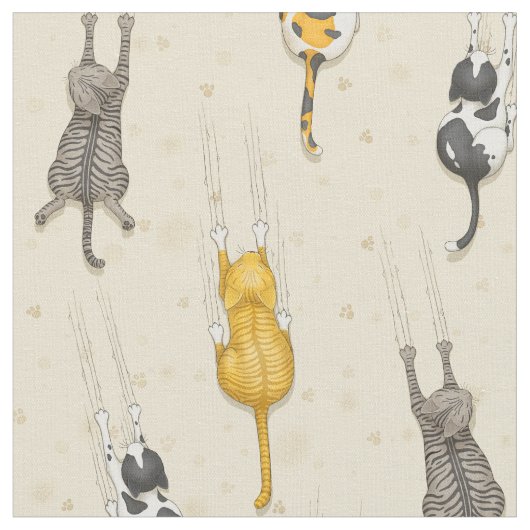 Zulässige Katzen Stoff (Nahaufnahme)