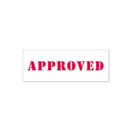 Zulässige Kontrolle von Rot-Weiß Permastempel