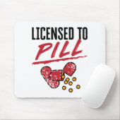 Zulassung für Pill Apotheker Abschluss Grad Mousepad (Mit Mouse)