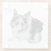 Zulassungsausfall Glasuntersetzer (Rückseite)