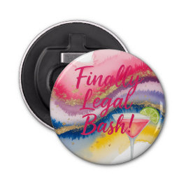 Zuletzt Recht 21. Glitzer Wasserfarbe Geburtstag Flaschenöffner