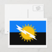 Zulia Flag Postkarte (Vorne/Hinten)