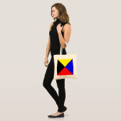 Zulu ICS Seefunkflagge Tragetasche (Vorderseite (Model))