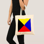 Zulu ICS Seefunkflagge Tragetasche (Vorderseite (Produkt))