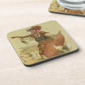 Zulu-Krieger, Utimuni, Neffe von Chaka das späte Untersetzer (Linke Seite)