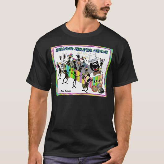 Zulu-Parade am Karneval T-Shirt (Vorderseite)