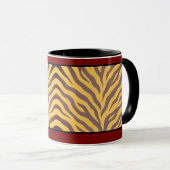 "ZULU PRINT" - 11 OZ. COFFEE MUG TASSE (VorderseiteRechts)