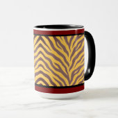 "ZULU PRINT" - 15 OZ. COFFEE MUG TASSE (VorderseiteRechts)