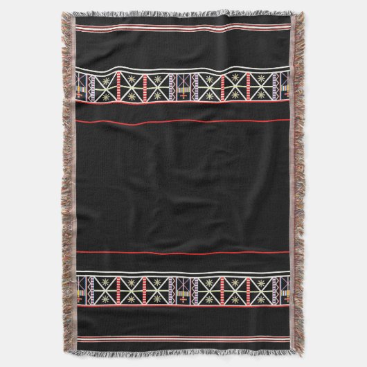 Zulu Queen's Embrace Decke (Vorderseite Vertikal)