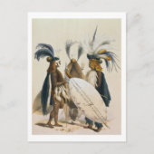 Zulu Soldaten von König Pandas Armee, Teller 20 vo Postkarte (Vorderseite)