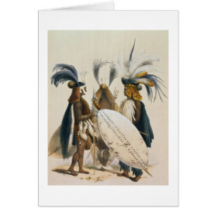 Zulu-Soldaten von König Pandas Army, überziehen 20