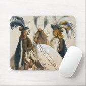 Zulu-Soldaten von König Pandas Army, überziehen 20 Mousepad (Mit Mouse)