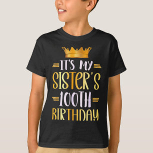 Zum 100. Geburtstag meiner Schwester Herzlichen Gl T-Shirt