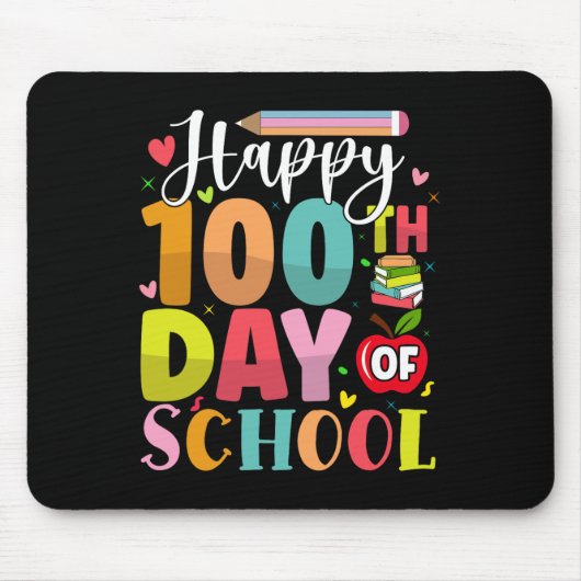 Zum 100. Schultag 100 Schultage Mousepad (Vorne)