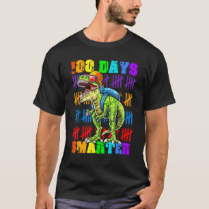Zum 100. Schultag Dino Trex 100 Tage Smar T-Shirt