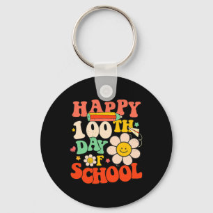 Zum 100. Schultag Kinder 100 Tage pro Tag Schlüsselanhänger