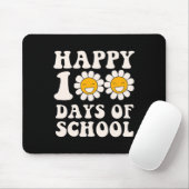 Zum 100. Schultag Retro Groovy Niedlich Graphi Mousepad (Mit Mouse)