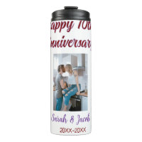 Zum 10. Jubiläum Foto Hochzeitspaar Name d