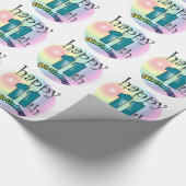 Zum 11. Geburtstag Geschenkpapier (Ecke)