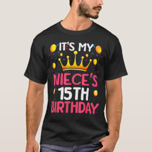 Zum 15. Geburtstag meiner Nichte Herzlichen Glückw T-Shirt