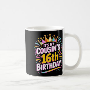 Zum 16. Geburtstag meines Cousins Herzlichen Glück Kaffeetasse